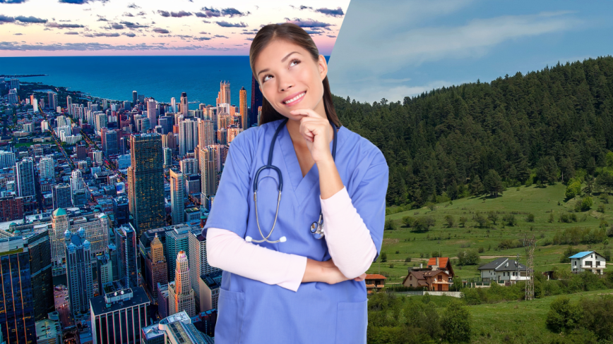 Urban vs Rural Healthcare Staffing